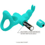 PRETTY LOVE – FIGGY GREEN RABBIT VIBRATOR RING Cock Rings | SEXstore.ie 15