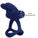PRETTY LOVE – FRANCISCO DOUBLE VIBRATING RING RABBIT BLUE Cock Rings | SEXstore.ie 21