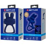 PRETTY LOVE – FRANCISCO DOUBLE VIBRATING RING RABBIT BLUE Cock Rings | SEXstore.ie 23