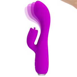 PRETTY LOVE – GLORIA RECHARGEABLE RABBIT VIBRATOR-WATERPROOF PURPLE Rabbit Vibrators | SEXstore.ie 3