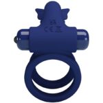 PRETTY LOVE – JAMELE DOUBLE RING WITH VIBRATION & BUTTERFLY STIMULATOR BLUE Cock Rings | SEXstore.ie 17