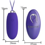 PRETTY LOVE – JENNY YOUTH VIOLATING EGG REMOTE CONTROL VIOLET Balls, eggs and bullets | SEXstore.ie 16
