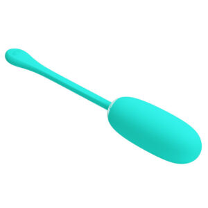 PRETTY LOVE – JULIUS WATERPROOF-RECHARGEABLE VIBRATING EGG AQUA GREEN Balls, eggs and bullets | SEXstore.ie