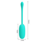 PRETTY LOVE – JULIUS WATERPROOF-RECHARGEABLE VIBRATING EGG AQUA GREEN Balls, eggs and bullets | SEXstore.ie 20