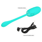 PRETTY LOVE – JULIUS WATERPROOF-RECHARGEABLE VIBRATING EGG AQUA GREEN Balls, eggs and bullets | SEXstore.ie 22