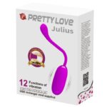PRETTY LOVE – JULIUS WATERPROOF-RECHARGEABLE VIBRATING EGG PURPLE Balls, eggs and bullets | SEXstore.ie 25