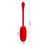 PRETTY LOVE – JULIUS WATERPROOF-RECHARGEABLE VIBRATING EGG RED Balls, eggs and bullets | SEXstore.ie 20
