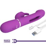PRETTY LOVE – KAMPAS 3 IN 1 MULTIFUNCTION RABBIT VIBRATOR  PURPLE Rabbit Vibrators | SEXstore.ie 18