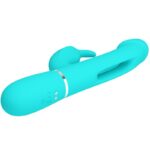 PRETTY LOVE – KAMPAS RABBIT 3 IN 1 MULTIFUNCTION VIBRATOR WITH TONGUE AQUA GREEN Rabbit Vibrators | SEXstore.ie 18