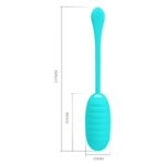 PRETTY LOVE – KIRK RECHARGEABLE VIBRATING EGG LIGHT GREEN Balls, eggs and bullets | SEXstore.ie 21