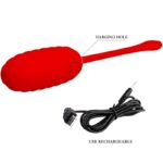 PRETTY LOVE – KIRK RECHARGEABLE VIBRATING EGG RED Balls, eggs and bullets | SEXstore.ie 20