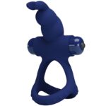 PRETTY LOVE – LUCHITO DOUBLE VIBRATING RING RABBIT BLUE Cock Rings | SEXstore.ie 14
