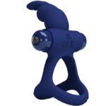 PRETTY LOVE – LUCHITO DOUBLE VIBRATING RING RABBIT BLUE Cock Rings | SEXstore.ie 16