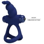PRETTY LOVE – LUCHITO DOUBLE VIBRATING RING RABBIT BLUE Cock Rings | SEXstore.ie 21