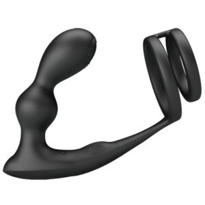 PRETTY LOVE – MARSHALL PENIS RING WITH VIBRATORY ANAL PLUG WITH REMOTE CONTROL Anal Sex Toys | SEXstore.ie 3