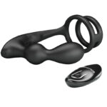PRETTY LOVE – MARSHALL PENIS RING WITH VIBRATORY ANAL PLUG WITH REMOTE CONTROL Anal Sex Toys | SEXstore.ie 16