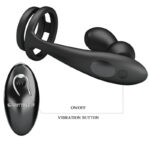 PRETTY LOVE – MARSHALL PENIS RING WITH VIBRATORY ANAL PLUG WITH REMOTE CONTROL Anal Sex Toys | SEXstore.ie 17