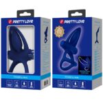 PRETTY LOVE – MAT DOUBLE RING WITH VIBRATION & STIMULATOR BLUE Cock Rings | SEXstore.ie 23