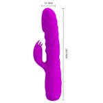 PRETTY LOVE – MELANIE PURPLE RECHARGEABLE RABBIT VIBRATOR Rabbit Vibrators | SEXstore.ie 16