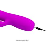 PRETTY LOVE – MELANIE PURPLE RECHARGEABLE RABBIT VIBRATOR Rabbit Vibrators | SEXstore.ie 18