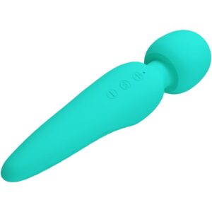 PRETTY LOVE – MEREDITH MASSAGER 12 VIBRATION MODES AQUA GREEN Sex Toys | SEXstore.ie 3