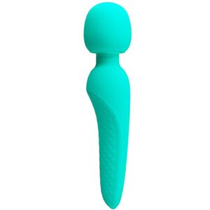 PRETTY LOVE – MEREDITH MASSAGER 12 VIBRATION MODES AQUA GREEN Sex Toys | SEXstore.ie