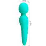 PRETTY LOVE – MEREDITH MASSAGER 12 VIBRATION MODES AQUA GREEN Sex Toys | SEXstore.ie 18