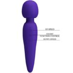 PRETTY LOVE – MEREDITH MASSAGER 12 VIBRATION MODES PURPLE Sex Toys | SEXstore.ie 19