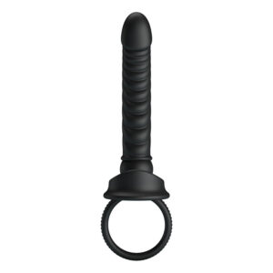 PRETTY LOVE – MERRITT ANAL VIBRATOR WITH RING AND VIBRATION BLACK Cock Rings | SEXstore.ie 3