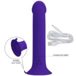PRETTY LOVE – MURRAY YOUTH VIBRATING DILDO & RECHARGEABLE VIOLET Dildos | SEXstore.ie 16