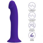 PRETTY LOVE – MURRAY YOUTH VIBRATING DILDO & RECHARGEABLE VIOLET Dildos | SEXstore.ie 18