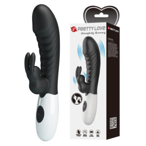 PRETTY LOVE – NAUGHTY BUNNY 30 FUNCTION RABBIT VIBRATOR BLACK Rabbit Vibrators | SEXstore.ie 3