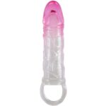 PRETTY LOVE – ODES REALISTIC 2 CM ENLARGEMENT SHEATH FOR PENIS PINK Penis Extenders & Sleeves | SEXstore.ie 12