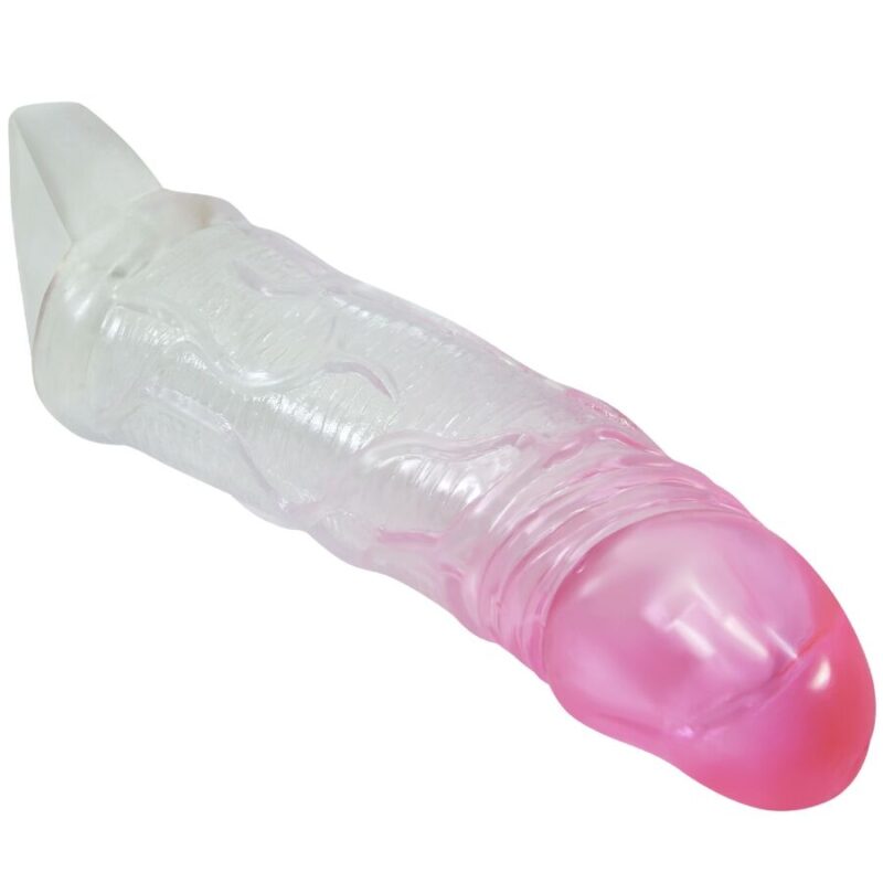 PRETTY LOVE – ODES REALISTIC 2 CM ENLARGEMENT SHEATH FOR PENIS PINK Penis Extenders & Sleeves | SEXstore.ie 7