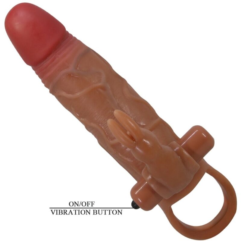 PRETTY LOVE – OSMAR PENIS SLEEVE + VIBRATING CLITORIS STIMULATOR Penis Extenders & Sleeves | SEXstore.ie 8