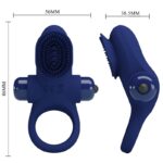 PRETTY LOVE – PALLE RING WITH VIBRATION BLUE Cock Rings | SEXstore.ie 18