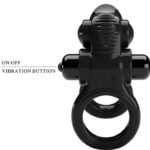 PRETTY LOVE – PASSIONATE RING DOUBLE VIBRATING RING + CLITORIS STIMULATOR BLACK Cock Rings | SEXstore.ie 14