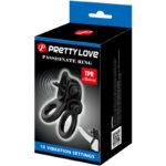 PRETTY LOVE – PASSIONATE RING DOUBLE VIBRATING RING + CLITORIS STIMULATOR BLACK Cock Rings | SEXstore.ie 15