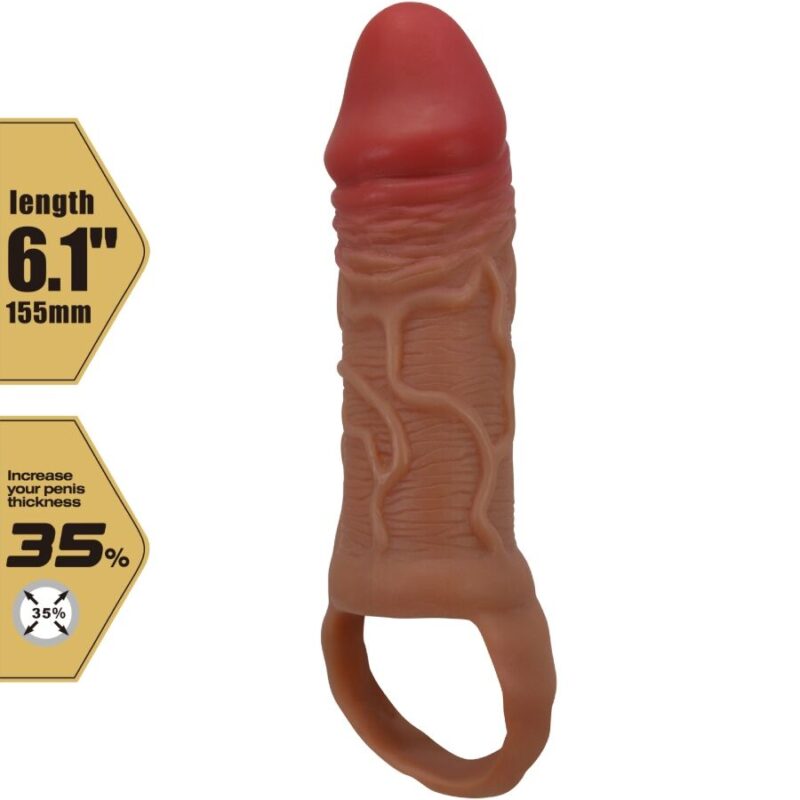 PRETTY LOVE – PEIRRE PENIS SLEEVE  10 CM Penis Extenders & Sleeves | SEXstore.ie 10