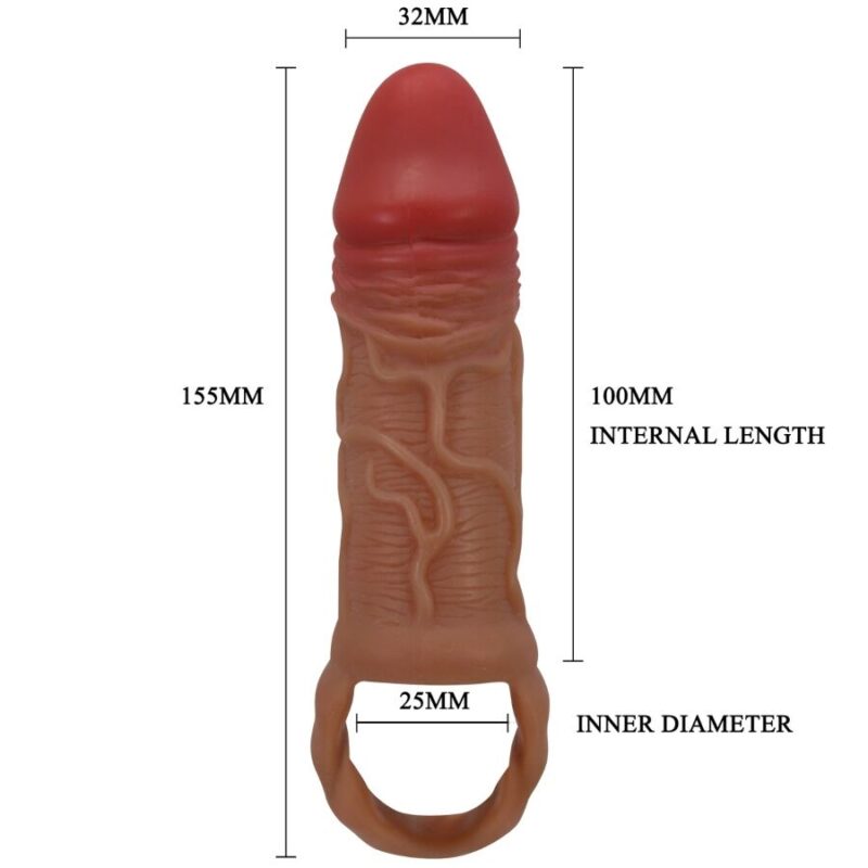 PRETTY LOVE – PEIRRE PENIS SLEEVE  10 CM Penis Extenders & Sleeves | SEXstore.ie 11