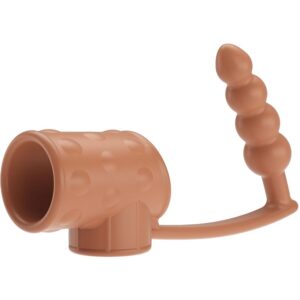 PRETTY LOVE – PENIS SLEEVE WITH ANAL PLUG NATURAL Penis Extenders & Sleeves | SEXstore.ie 3