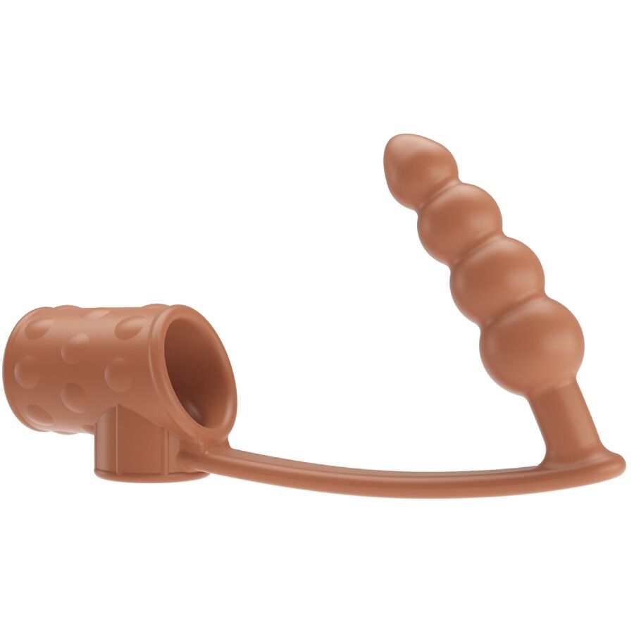 PRETTY LOVE – PENIS SLEEVE WITH ANAL PLUG NATURAL Penis Extenders & Sleeves | SEXstore.ie 4 PRETTY LOVE – PENIS SLEEVE WITH ANAL PLUG NATURAL Penis Extenders & Sleeves | SEXstore.ie 4