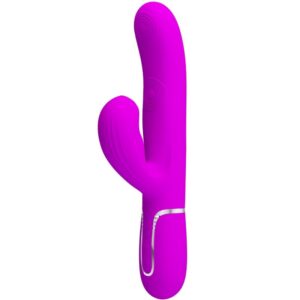 PRETTY LOVE – PERLITA MULTIFUNCTION 3 IN 1 G-SPOT VIBRATOR VIOLET Rabbit Vibrators | SEXstore.ie