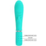 PRETTY LOVE – PRESCOTT MULTIFUNCTION G-SPOT VIBRATOR AQUA GREEN G-spot Vibrators | SEXstore.ie 18
