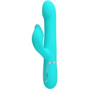 PRETTY LOVE – RABBIT VIBRATOR PEARLS AQUA GREEN Rabbit Vibrators | SEXstore.ie