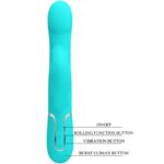 PRETTY LOVE – RABBIT VIBRATOR PEARLS AQUA GREEN Rabbit Vibrators | SEXstore.ie 21