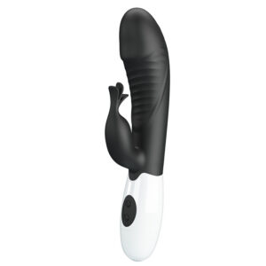 PRETTY LOVE – RASMUSSEN 30 FUNCTION RABBIT VIBRATOR BLACK Rabbit Vibrators | SEXstore.ie