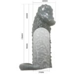 PRETTY LOVE – REALISTIC PENIS ENLARGER AND DELAY SLEEVE MODEL 2 GREY Penis Extenders & Sleeves | SEXstore.ie 18