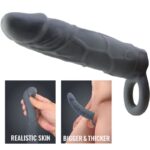 PRETTY LOVE – REALISTIC SKIN PENIS SLEEVE DARK GREY Penis Extenders & Sleeves | SEXstore.ie 13