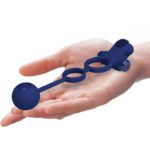 PRETTY LOVE – REMINGTON DOUBLE VIBRATING RING WITH PLUG BLUE Cock Rings | SEXstore.ie 18